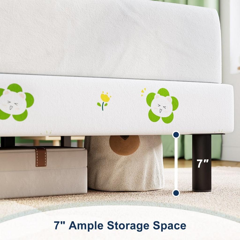 7" Ample Storage Space