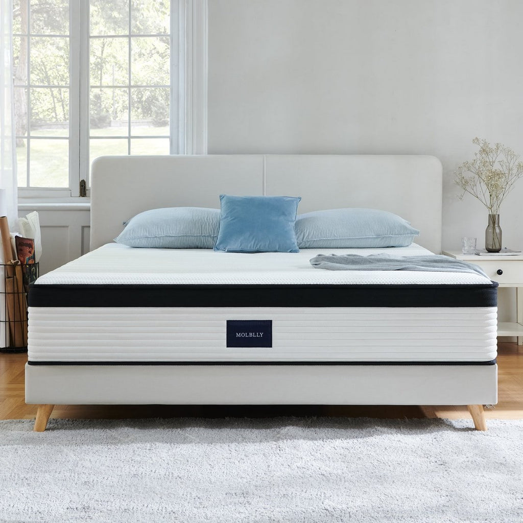 Molblly Cosy Innerspring Hybrid Mattress at home overview
