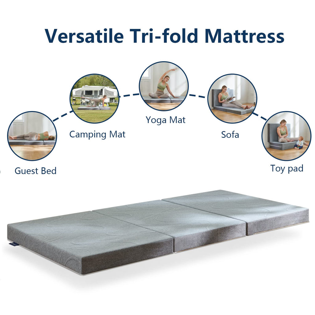 Application scenarios of Flexi tri folding mattress