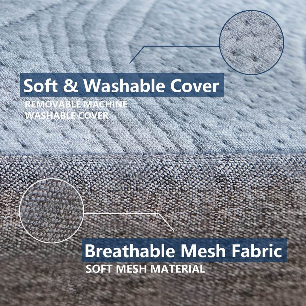 Flexi memory foam tri-folding mattress fabric material