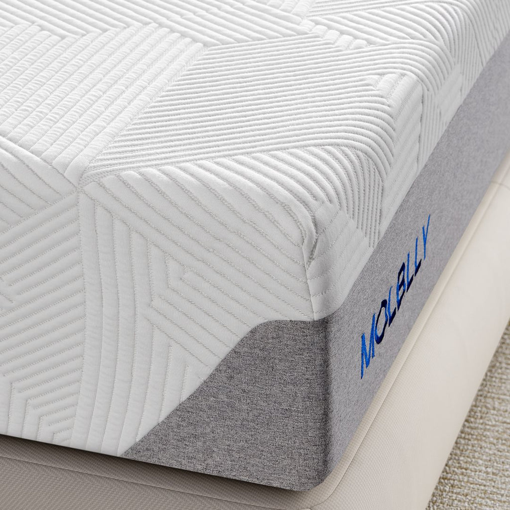 Sleep undisturbed with gel-infused memory foam that conforms to your body.