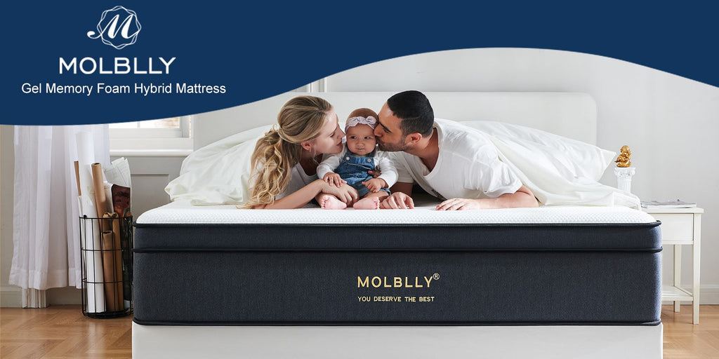 Galaxy innerpring bybrid mattress at home overview