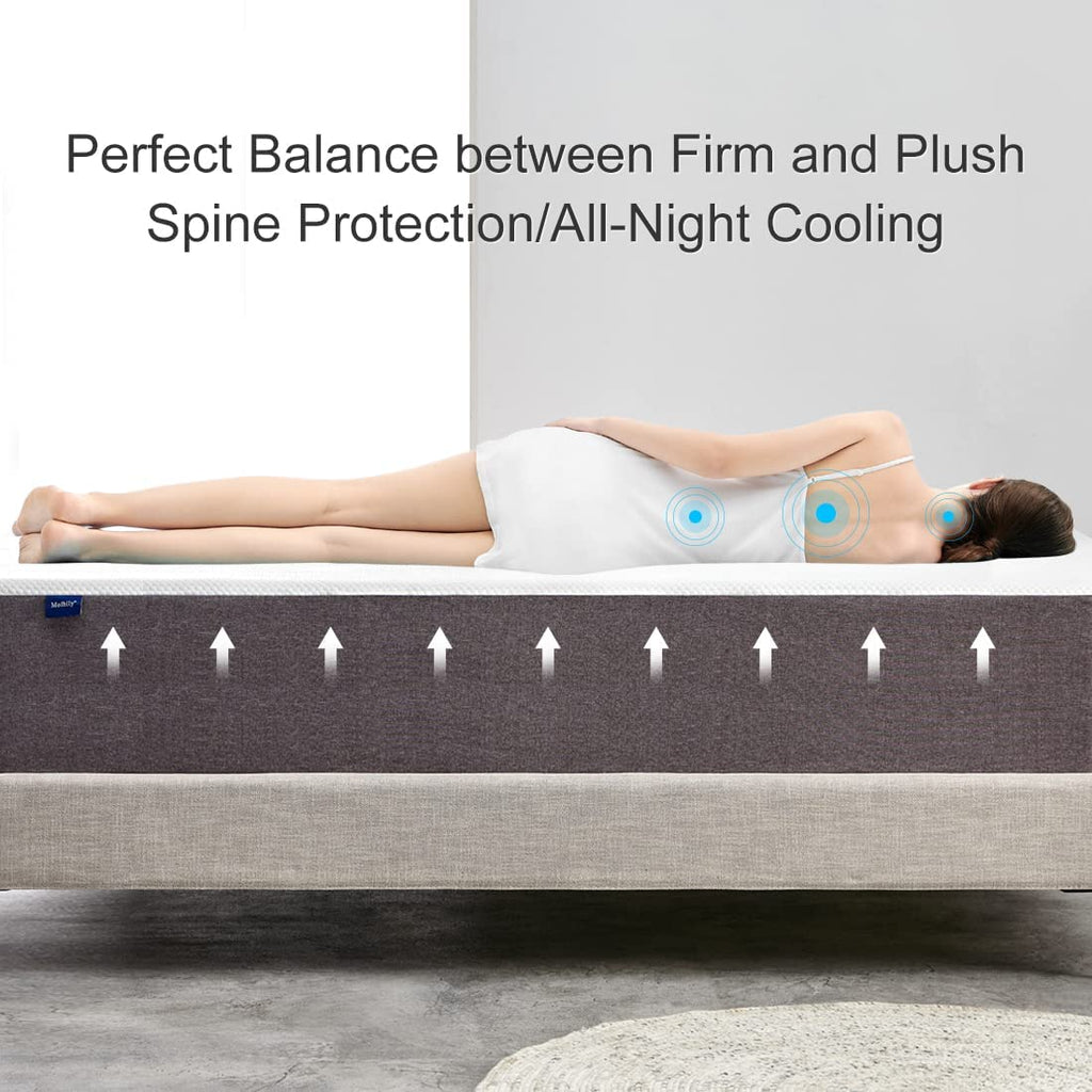 Molblly foam mattress is perfect the balance  between firm and plush