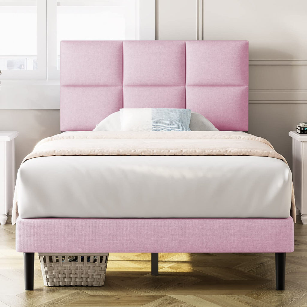 Mabelle pink Bed Frame twin size