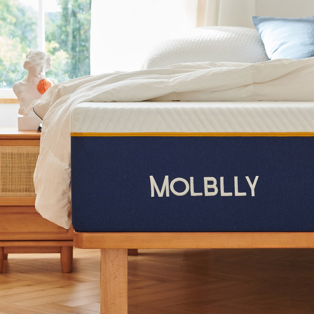 Stay Cool and Sleep Comfortably with Molblly Gel-Infused Memory Foam Mattress