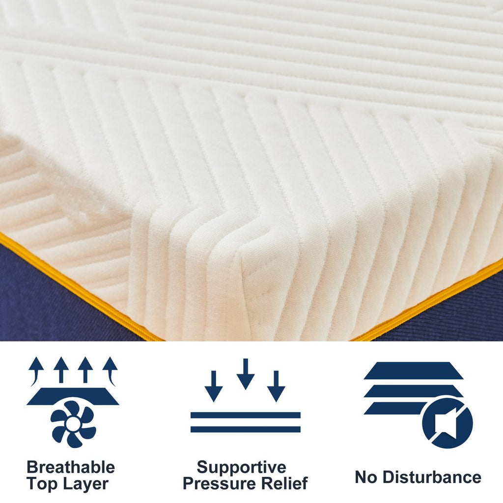 Optimal Support and Heat Dissipation with Molblly Memory Foam Mattress