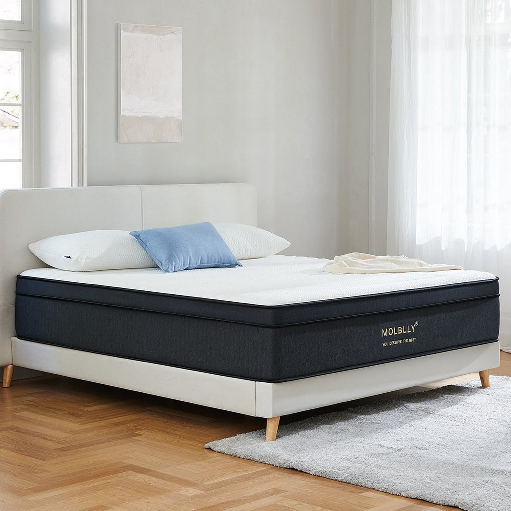 15-Year Warranty - Molblly hybrid mattress assures lasting quality and performance.