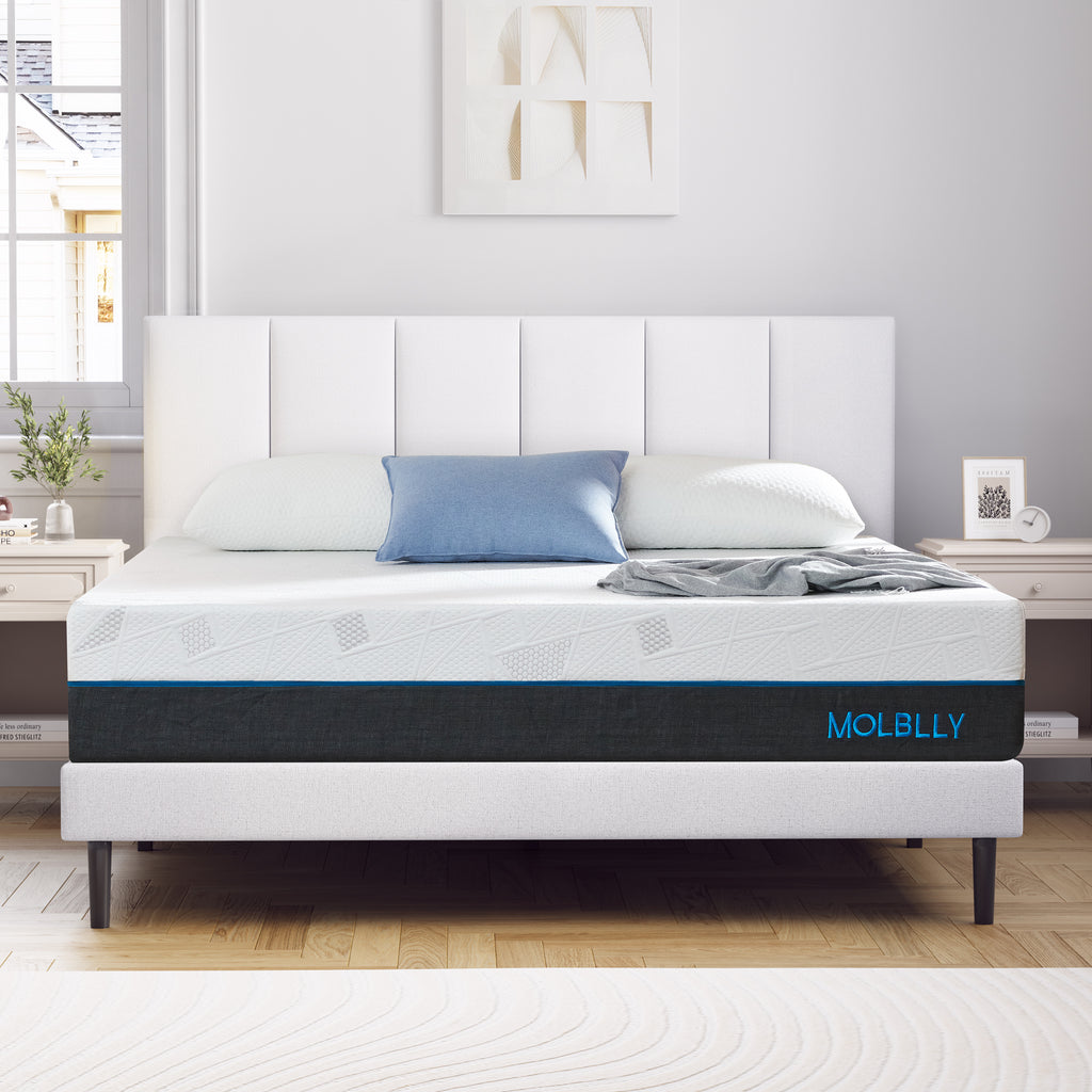 Molblly cooling gel memory foam mattress - the perfect combination of comfort.