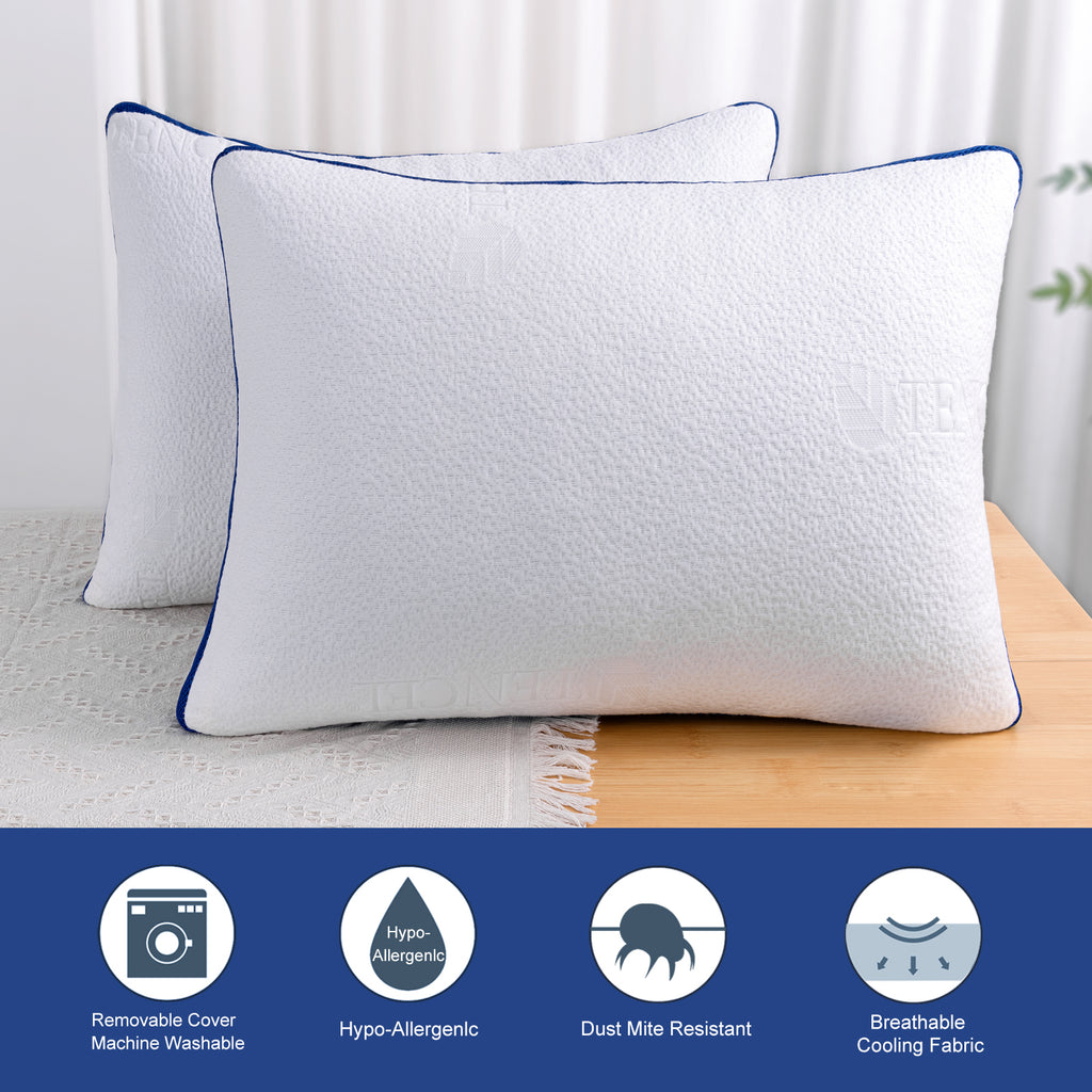 Adjustable Loft Pillow - Customizable comfort for a restful night's sleep.