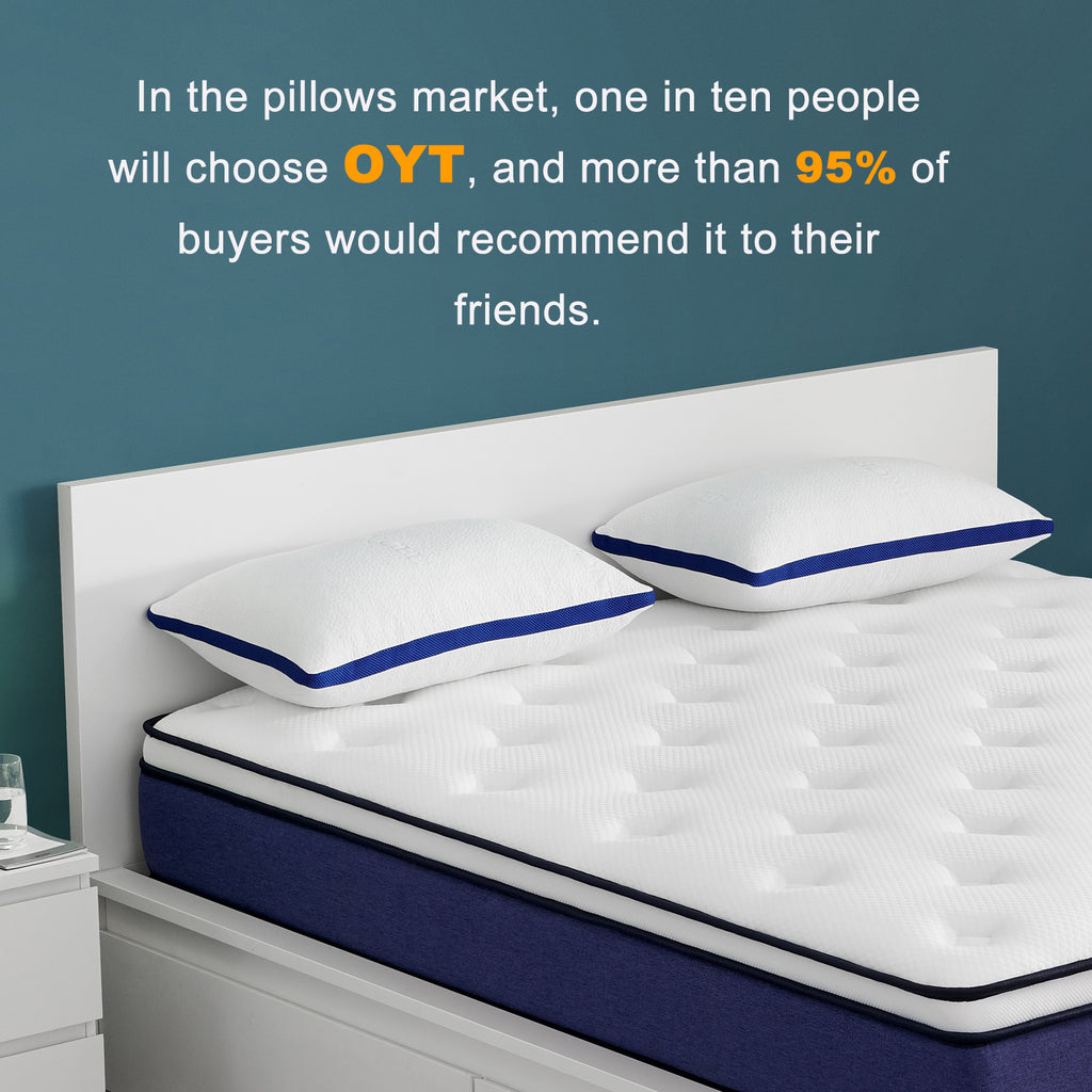 Sleep Satisfaction Guarantee - Try the OYT Pillow risk-free for 100 nights and experience the difference.