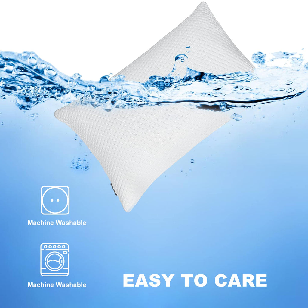 Easy home care for lasting pillow freshness and resilience