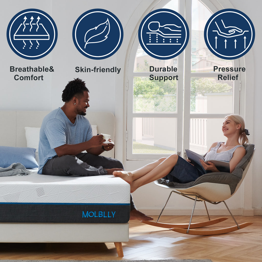 Professional knowledge meets comfort in Molblly mattresses.