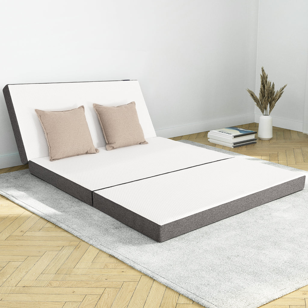 Molblly Tri-Fold Mattress - Easy to fold and unfold for convenient use